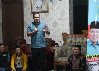 Kampanye di Pondok Aren, Pilar Saga Ichsan Komitmen Akan Lanjutkan Program Guru Penggerak