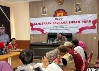 Ciptakan Pilkada 2024 Aman, Bidhumas Polda Banten Gelar Kemitraan Bersama Insan Pers