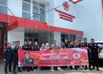 HUT Humas Polri ke-73, Bidhumas Polda Banten Gelar Donor Darah