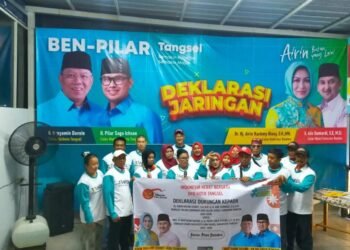 DPD Indonesia Hebat Bersatu Tangsel Jagokan Airin Rachmi Diany-Ade Sumardi dan Ben-Pilar
