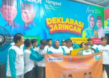 Jajarin Tangsel Konsisten Dukung Airin Rachmi Diany dan Ben-Pilar di Pilkada 2024