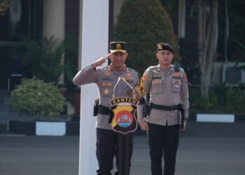 Kapolda Banten Pimpin Apel Kesiapsiagaan Pengamanan Pelantikan Presiden dan Wakil Presiden Terpilih