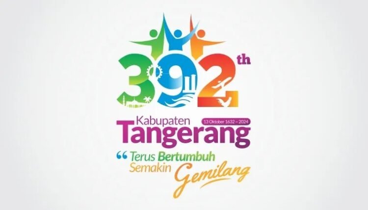 Logo Hari Jadi Ke-392 Kabupaten Tangerang