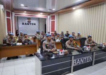 Perdana Perayaan HUT Propam Polri di Usia Ke-22, Bidpropam Polda Banten Ikuti Kegiatan Secara Virtual