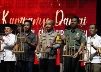 Polda Banten Gelar Pengamanan Deklarasi Kampanye Damai Pemilihan Gubernur dan Wakil Gubernur Provinsi Banten Tahun 2024