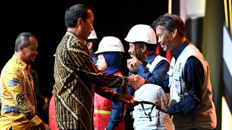 Presiden Jokowi Hadiri Malam Puncak HUT ke-79 Pertambangan dan Energi
