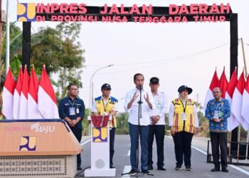 Presiden Jokowi Resmikan 27 Ruas Jalan di Provinsi NTT