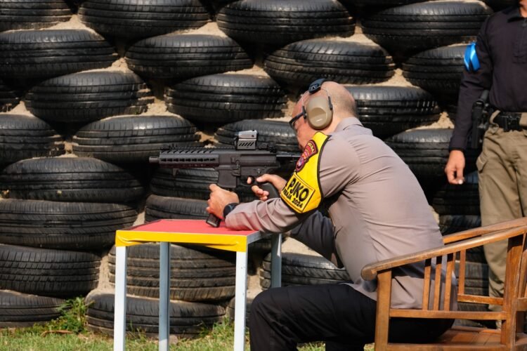 Rangkaian Peringatan HUT Ke-79 Korps Brimob Polri, Polda Banten Gelar Perlombaan Citraka Tangkas