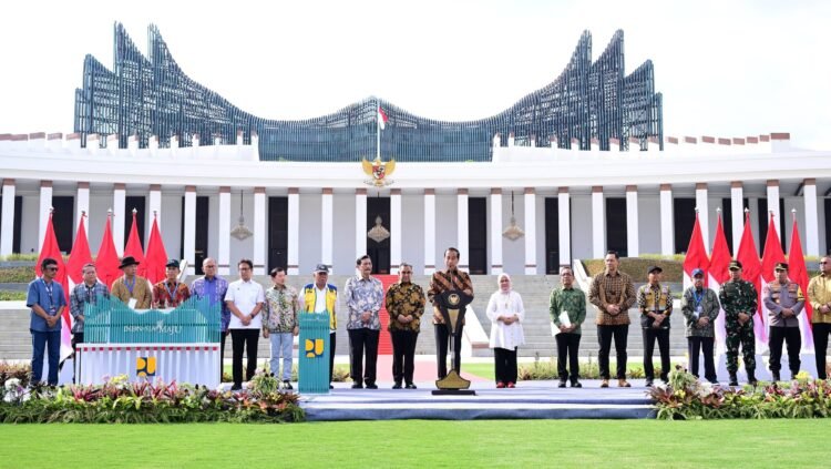 Resmikan Istana Negara di Ibu Kota Nusantara, Presiden Jokowi: Kualitas Bagus