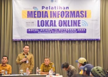 Tingkatkan Kemampuan Digital, Diskominfo Tangsel Gelar Pelatihan Media Informasi ke Masyarakat