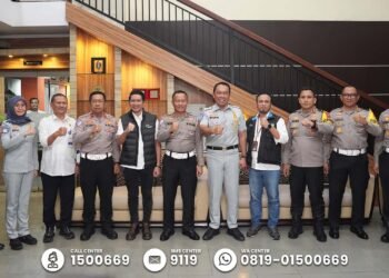 Lanjutkan Survei Kesiapan Operasi Lilin & Libur Tahun Baru 2025, Kakorlantas Tiba di Pelabuhan Ketapang
