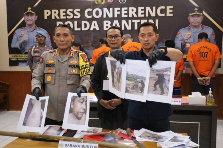 Ditreskrimum Polda Banten Ungkap Kasus Pengeroyokan dan Penganiayaan Di Wilayah Hukum Polda Banten