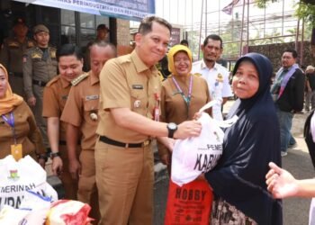 Pemkab Tangerang Gelar Operasi Pasar Gerakan Pangan Murah