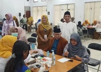 150 Anggota Persatuan Pensiunan Indonesia Cek Kesehatan dan Ikut Seminar
