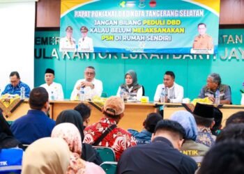 Benyamin Davnie: Fokus Pengendalian DBD, Pemkot Tangsel Perkuat Kolaborasi Menuju Lingkungan Bebas Jentik