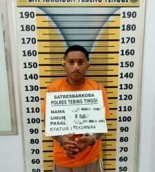 Miliki 8 Paket Sabu, Seorang Pria Ditangkap Sat Resnarkoba Polres Tebing Tinggi