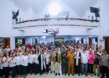 Tinjau Perayaan Natal, Pilar Saga Ichsan: Terus Jaga Persaudaraan dan Kebersamaan dalam Membangun Tangsel