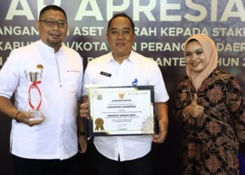 Kabupaten Tangerang Peringkat 2 Pengelolaan Keuangan dan Aset Daerah Terbaik Se-Banten