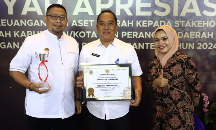 Kabupaten Tangerang Peringkat 2 Pengelolaan Keuangan dan Aset Daerah Terbaik Se-Banten