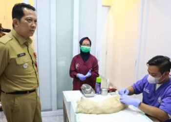 Pj Bupati Resmikan Klinik Hewan Pemkab Tangerang