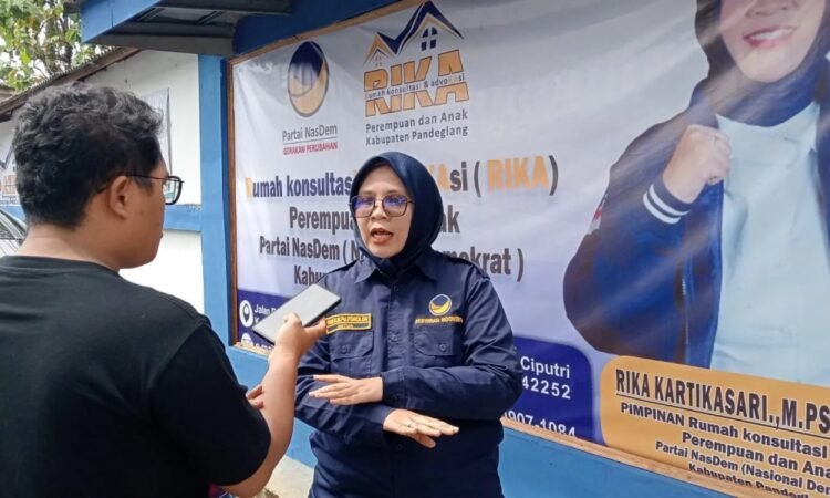 DPD Partai Nasdem Pandeglang Dirikan Rumah Konsultasi dan Advokasi Bagi Perempuan dan Anak