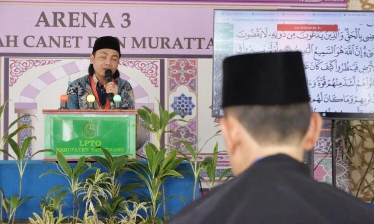 Peserta dari Anak-Anak dan Cacat Netra Antusias Ikut MTQ ke-55 Tingkat Kabupaten Tangerang
