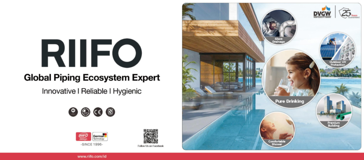 Perusahaan Global RIIFO Tawarkan Solusi Perpipaan Higienis dan Berkualitas Tinggi di Indonesia