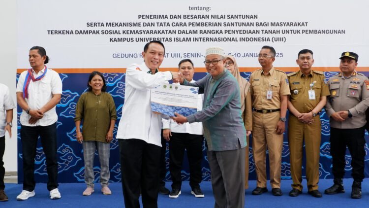 Dirjen Pendis Kemenag Abu Rokhmad Apresiasi Kinerja Tim Terpadu Rampungkan Pemenuhan Lahan UIII