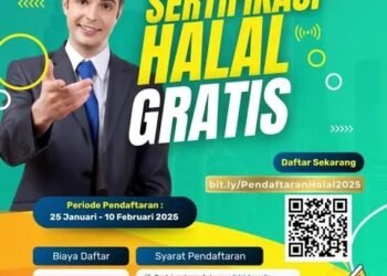 Pemkot Tangsel Fasilitasi Sertifikasi Halal Gratis bagi Para Pelaku UMKM