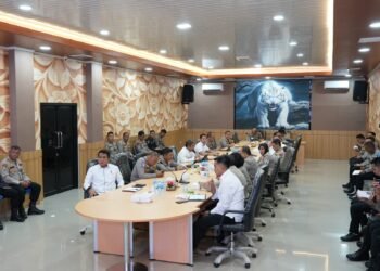 Anev Mingguan Sitkamtibmas Wilkum Polda Banten
