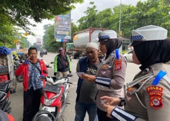 Disiplin Berlalu Lintas Ditingkatkan, Polda Banten Lanjutkan Operasi Keselamatan Maung 2024