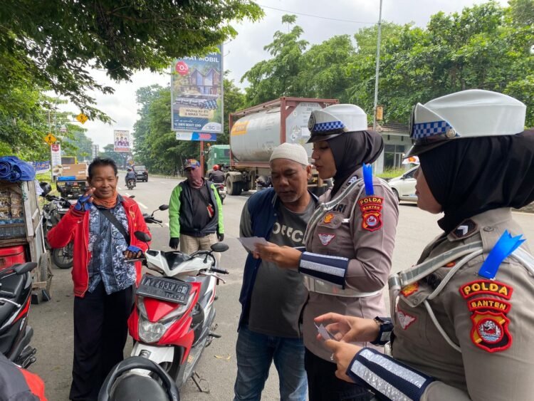 Disiplin Berlalu Lintas Ditingkatkan, Polda Banten Lanjutkan Operasi Keselamatan Maung 2024