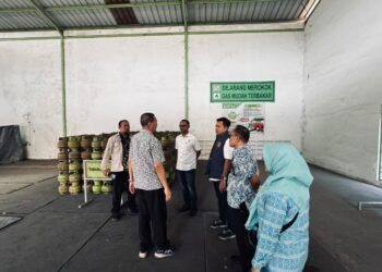 Ditreskrimsus Polda Banten Gelar Pemantauan Ketersediaan dan Harga Gas Epiji 3Kg bersama ESDM Prov. Banten dan Disperindag Prov. Banten