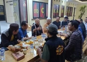 Giat Ngariung Iman Ngariung Aman Dengan Pengurus Ormas, Ini Pesan Kapolres Serang
