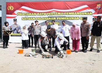 Groundbreaking SPPG Polda Banten