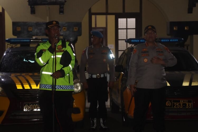 Kapolresta Serkot pimpin apel gabungan Patroli Skala besar di daerah hukum Polresta Serkot