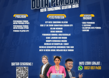 Pendaftaran Seleksi Duta Pemuda Tangsel 2025
