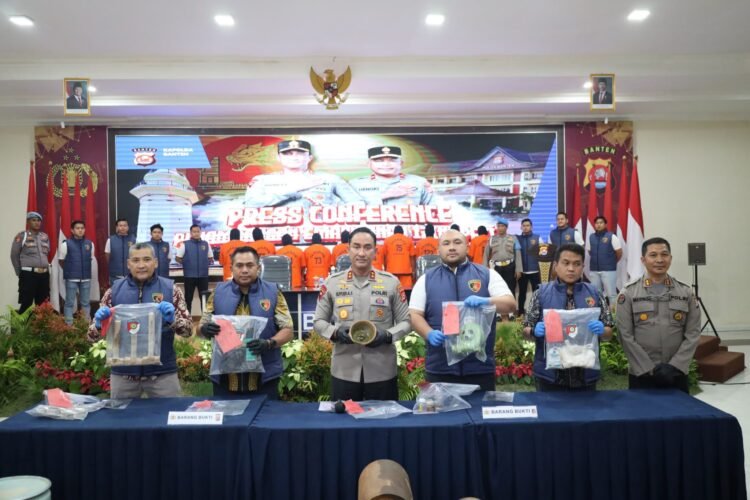 Polda Banten Berantas PETI, 10 Pelaku Ditangkap di Lebak