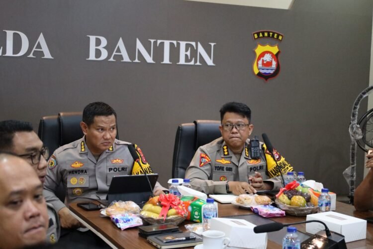 Polda Banten Gelar Rapat Tindak Lanjut Program Makanan Bergizi Gratis