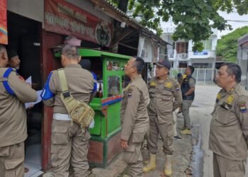 Satpol PP Kabupaten Tangerang Layangkan SP Ketiga ke Pemilik Bangunan Liar di Kecamatan Pagedangan
