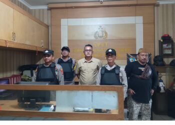 Untuk keamanan Mako, Polsek KP Banten Polres Cilegon laksanakan Sispam Mako