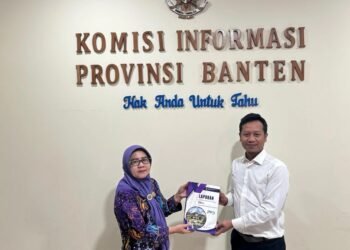 Diskominfo Kabupaten Tangerang Serahkan Laporan PPID 2024 ke Komisi Informasi Banten