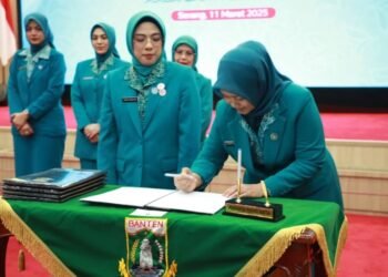 Hj Rismawati Maesyal Rasyid Dilantik Jadi Ketua TP PKK Kabupaten Tangerang