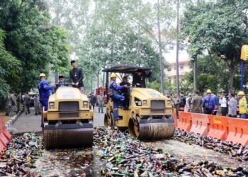 Rutin Musnahkan 4.982 Botol Miras, Komitmen Penegakan Hukum Pemkot Tangerang Diapresiasi Pemprov