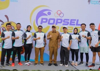 Pilar Saga Ichsan Buka Pekan Olahraga Pegawai Tangsel