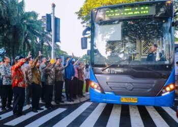 Trayek Baru TransJabodetabek S61 Blok M-Alam Sutera Diluncurkan, Pilar Saga Ichsan: Warga Tangsel Kini Punya Akses Nyaman ke Jakarta