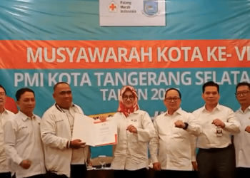 Airin Rachmi Diany Kembali Jabat Ketua PMI Tangsel Periode 2025-2030