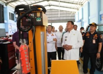 Bupati Maesyal Rasyid Resmikan Gedung Pelayanan Pengujian Kendaraan Bermotor UPTD Legok