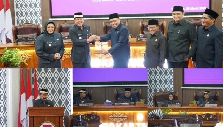 Bupati Maesyal Rasyid Sampaikan Laporan Keterangan Pertanggungjawaban Tahun 2024 Kepada DPRD