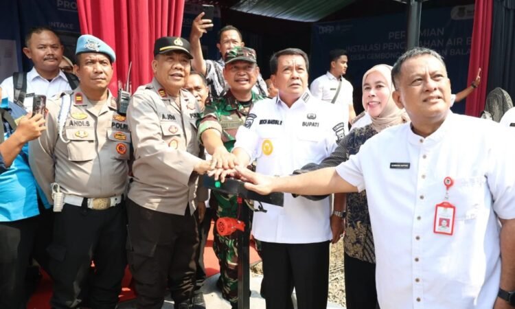 Bupati Resmikan IPA di Desa Gembong Kecamatan Balaraja